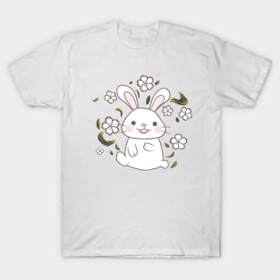 Joyful Kawaii Bunny T-Shirt